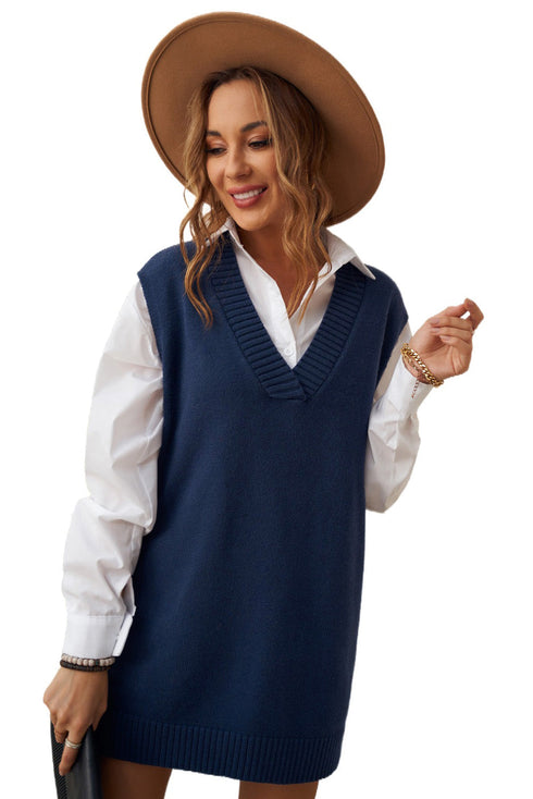Knit Vest Pullover Sweater